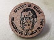 USA, Souvenir Wooden Nickel 1969 (Richard Nixon), VF, CS9071
