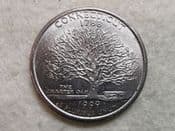 USA, State Quarter 1999 P (Connecticut), VF, CS10754