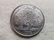USA, State Quarter 1999 P (Connecticut), VF, CS10794