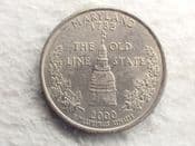 USA, State Quarter 2000 D (Maryland), AVF, CS13394