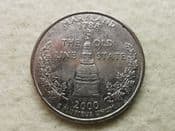 USA, State Quarter 2000 D (Maryland), F, CS10574