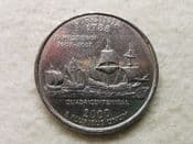USA, State Quarter 2000 D (Virginia), VF, CS10538