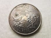 USA, State Quarter 2000 P (South Carolina), VF, CS9207