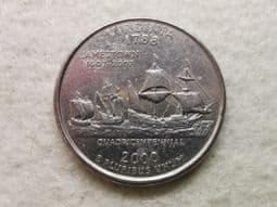 USA, State Quarter 2000 P (Virginia), VF, CS10568