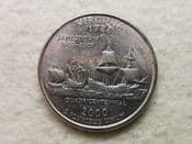 USA, State Quarter 2000 P (Virginia), VF, CS10596