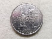 USA, State Quarter 2001 D (New York), AVF, CS12108