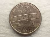 USA, State Quarter 2001 D (North Carolina), VF, CS12663