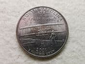 USA, State Quarter 2001 P (North Carolina), VF, CS10601