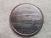 USA, State Quarter 2001 P (North Carolina), VF, CS10726