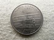 USA, State Quarter 2001 P (North Carolina), VF, CS11311