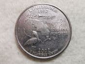 USA, State Quarter 2002 P (Louisianana), VF, CS10751