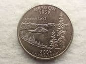 USA, State Quarter 2005 P (Oregon), VF, CS12608