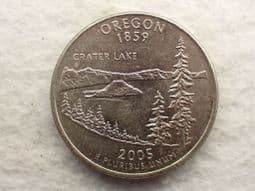 USA, State Quarter 2005 P (Oregon), VF, CS12608