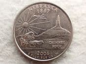 USA, State Quarter 2006 D (Nebraska), VF, CS13161