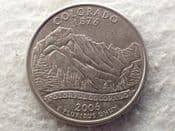 USA, State Quarter 2006 P (Colorado), VF, CS13800