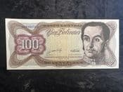 Venezuela, 100 Bolvares 1989, EF, BKN1984