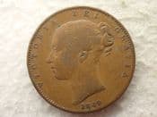 Victoria, Farthing 1849 (Low Mintage), Fair, CS14229