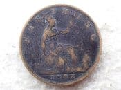 Victoria, Farthing 1882 H, Fair, CS14113