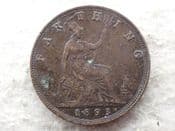 Victoria, Farthing 1893, F, CS14076