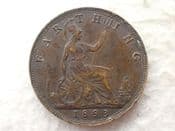 Victoria, Farthing 1893, GF, CS14222