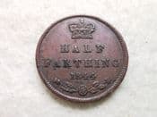 Victoria, Half-Farthing 1844, GVF, CS10428