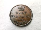 Victoria, Half-Farthing 1844, GVF, CS7507