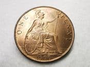 Victoria, One Penny 1900, AUNC, CS6387