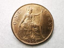 Victoria, One Penny 1900, AUNC, CS6920