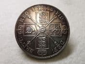 Victoria, Silver (.925), Double Florin 1888, VF, CS8518