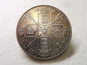 Victoria, Silver (.925), Double Florin 1889, VF, CS8517