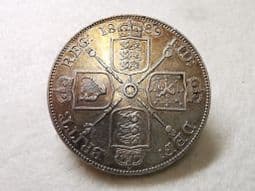 Victoria, Silver (.925), Double Florin 1889, VF, CS8517