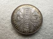 Victoria, Silver (.925), Florin 1887, Toned AEF, CS11476