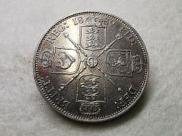 Victoria, Silver (.925), Florin 1889, GVF, CS8234