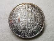Victoria, Silver (.925), Halfcrown 1889, EF, CS8253