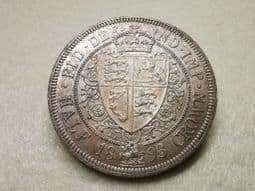 Victoria, Silver (.925), Halfcrown 1893, EF, CS5916