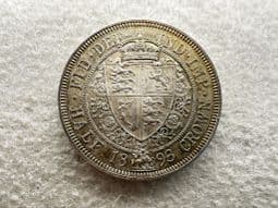 Victoria, Silver (.925), Halfcrown 1893, Toned EF, CS11377