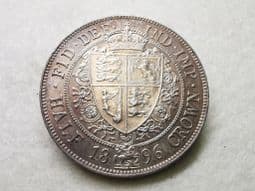 Victoria, Silver (.925), Halfcrown 1896, EF, CS8241