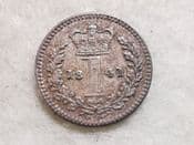 Victoria, Silver (.925), Maundy Penny 1841, EF, CS10963