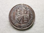 Victoria, Silver (.925), One Shilling 1892, VF, CS8102