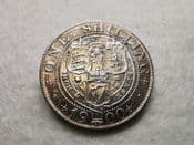 Victoria, Silver (.925), One Shilling 1900, Toned EF, CS8120