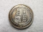 Victoria, Silver (.925), Sixpence 1887, EF, CS7599