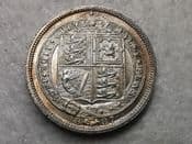 Victoria, Silver (.925), Sixpence 1887, EF, CS7606