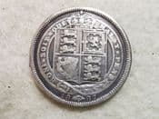 Victoria, Silver (.925), Sixpence 1887, Fair, CS10912
