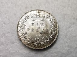Victoria, Silver (.925), Sixpence 1901, EF, CS6823