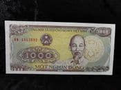 Vietnam, 1000 Dong 1988 (89), EF, BN275
