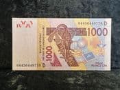 West Africa, Mali, 1000 Francs 2003, AUNC, BKN1868