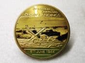 WWII 75th Anniversary, 2014 D-Day Landings Medal, AUNC, CS6986
