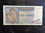 Zaire, 10 Zaires 1975, VF, BKN2197