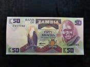 Zambia, 50 Kwacha (1986-87), EF, BKN1593