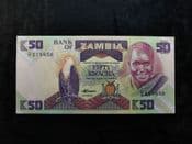 Zambia, 50 Kwacha (1986-87), EF, BKN1594